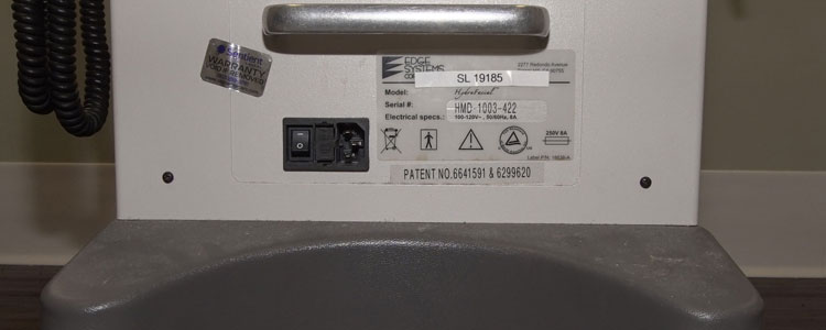 Edge Systems Hydrafacial Machine Back
